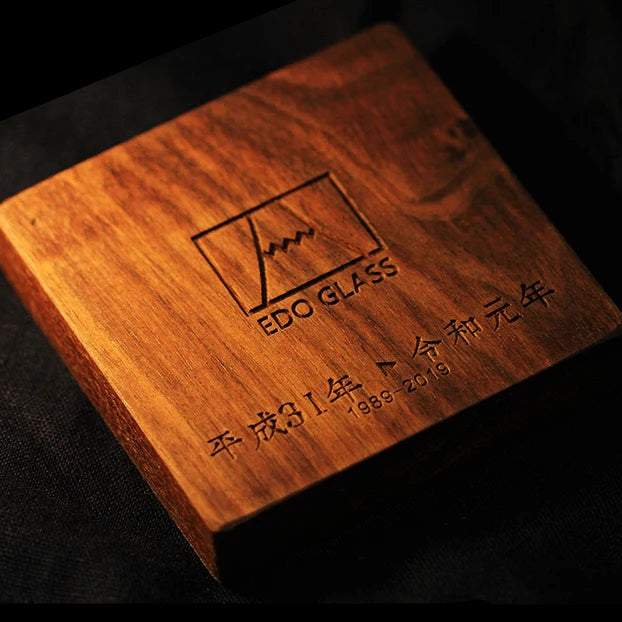 Japanese Whiskey Glass - Edo Style Handformed Crystal - Corletaria