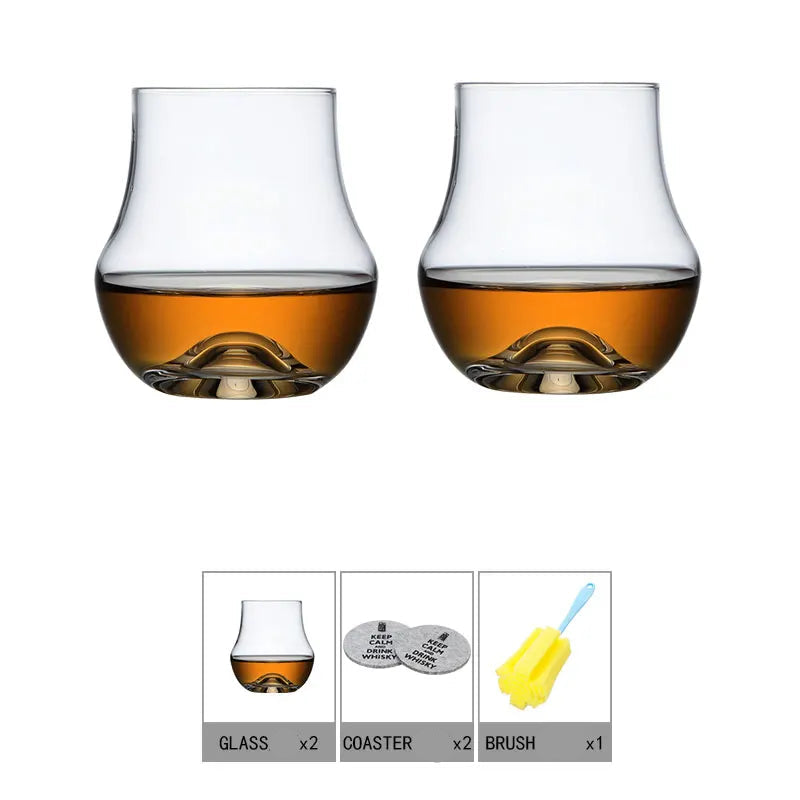 Whiskey Tasting Glass - Crystal Dome Base - Corletaria