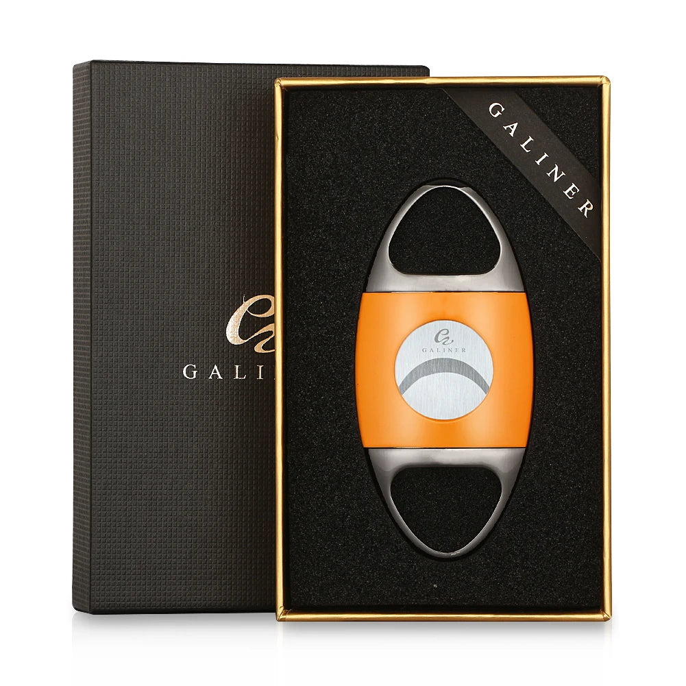 GALINER Cigar Cutter - Double Blades Guillotine - 23mm Ring - Corletaria