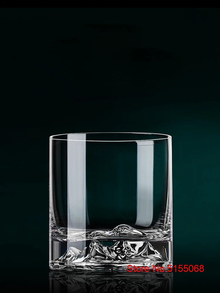 Iceberg Whiskey Tumbler - Lead-Free Crystal - Corletaria Glasses