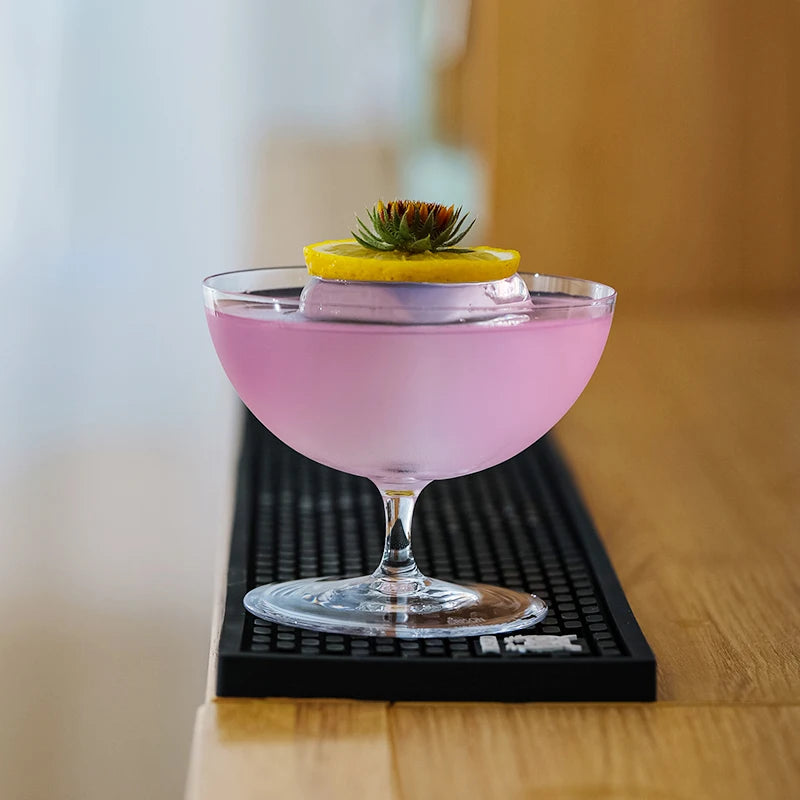 Japanese Style Cocktail Glass - Crystal Coupe - Corletaria
