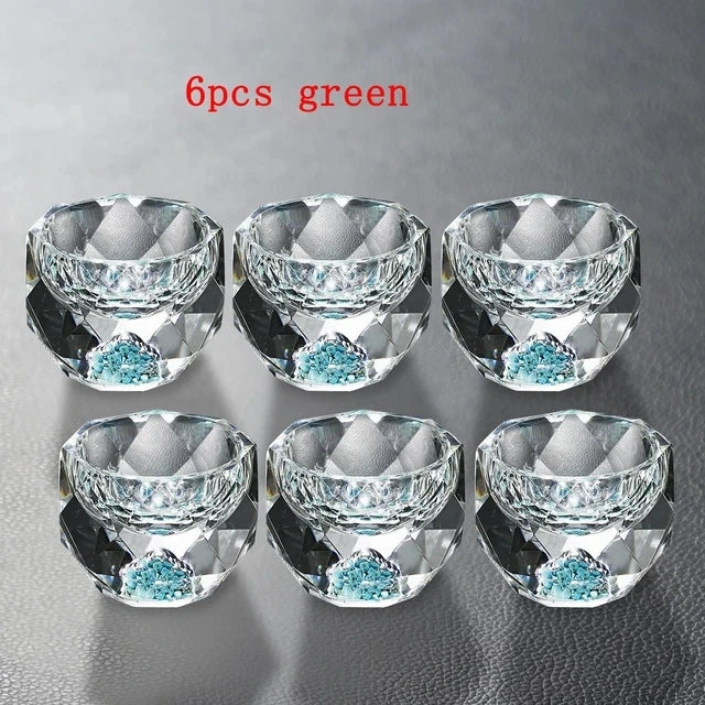 Crystal Shot Glass - Diamond Cut 50ml Set - Corletaria Glasses