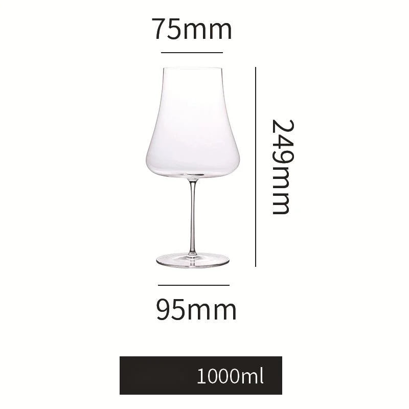 Volcano Crystal Wine Glass - Ultrathin Lead-Free - Corletaria