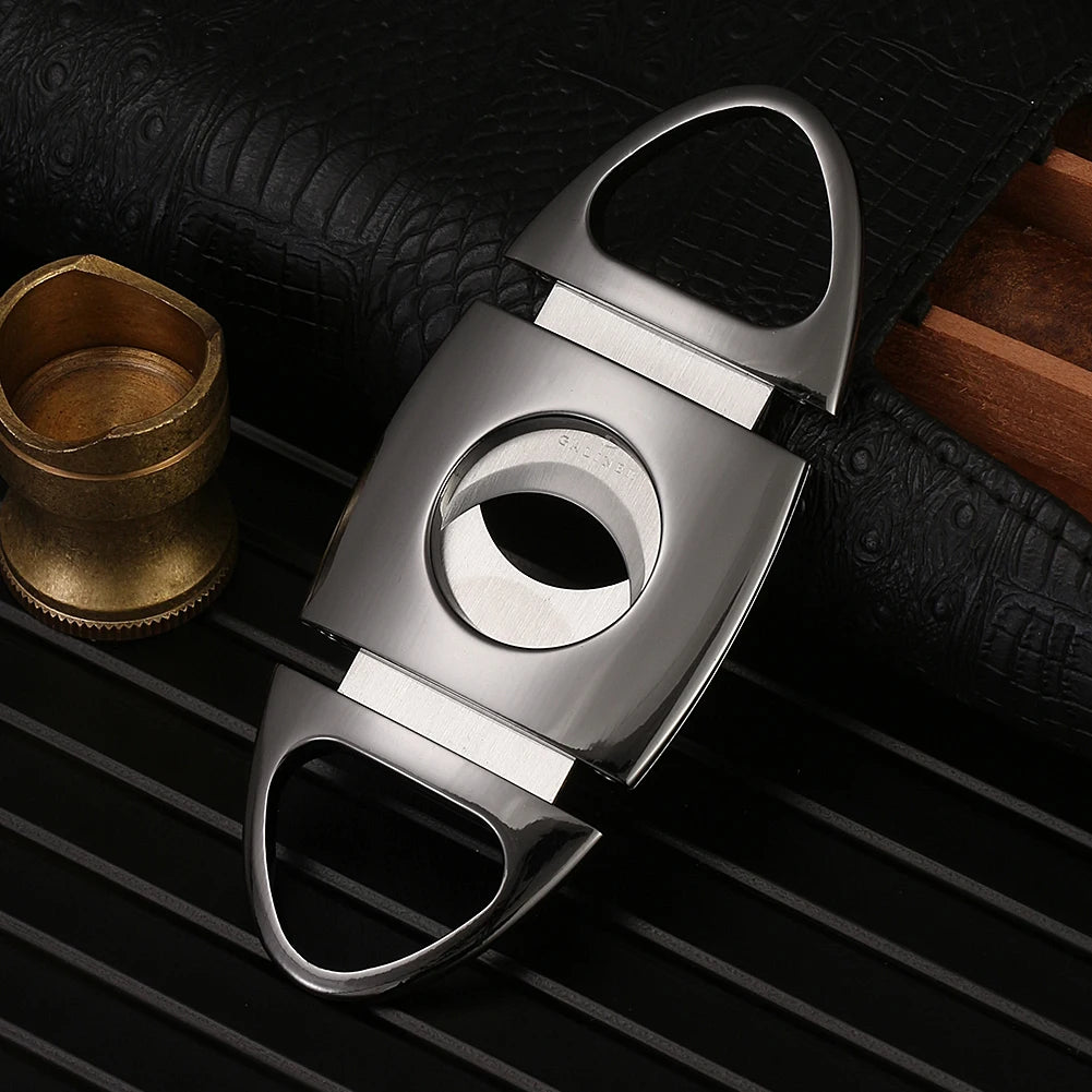 GALINER Cigar Cutter - Double Blades Guillotine - 23mm Ring - Corletaria
