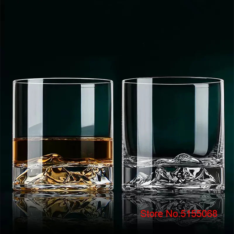 Mountain Whiskey Glass - Crystal Iceberg - Corletaria