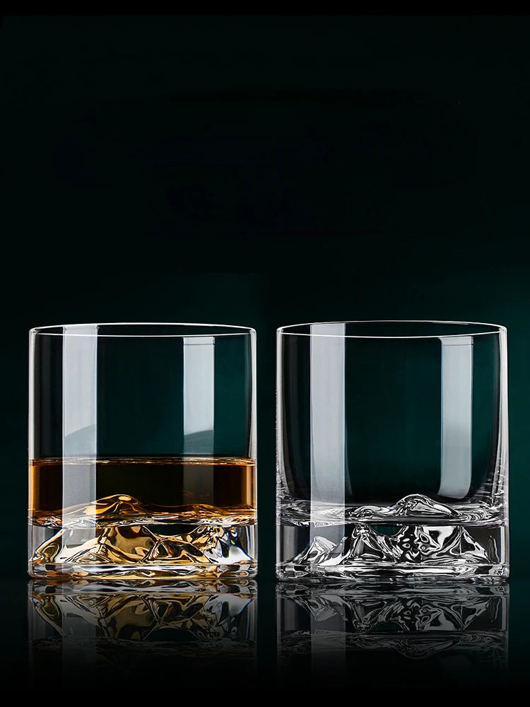 Iceberg Whiskey Tumbler - Lead-Free Crystal - Corletaria Glasses