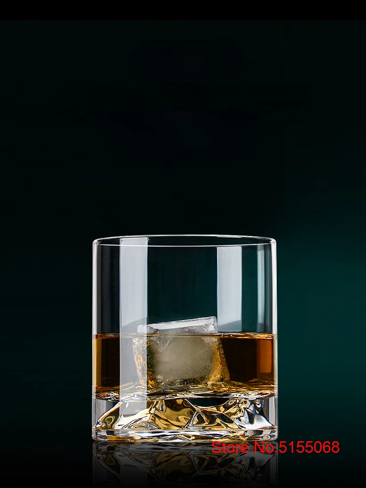 Iceberg Whiskey Tumbler - Lead-Free Crystal - Corletaria Glasses