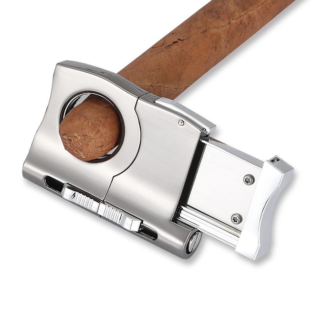 Cigar cutter dimensions with 22 mm opening highlighted.