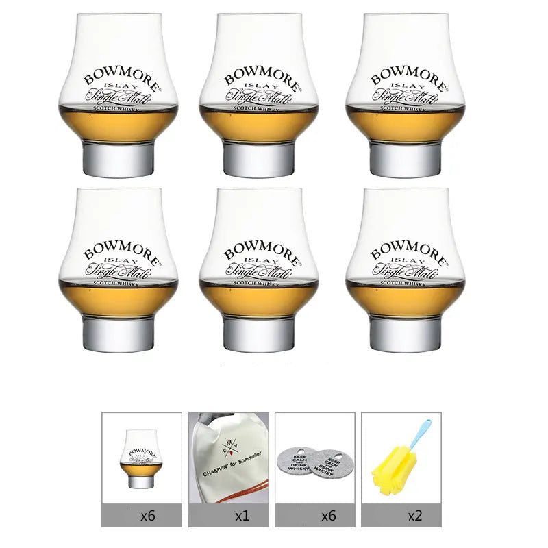 Whisky Tasting Glass – Lead-Free Crystal Nosing Snifter, 160ml – Corletaria Whiskey Glasses