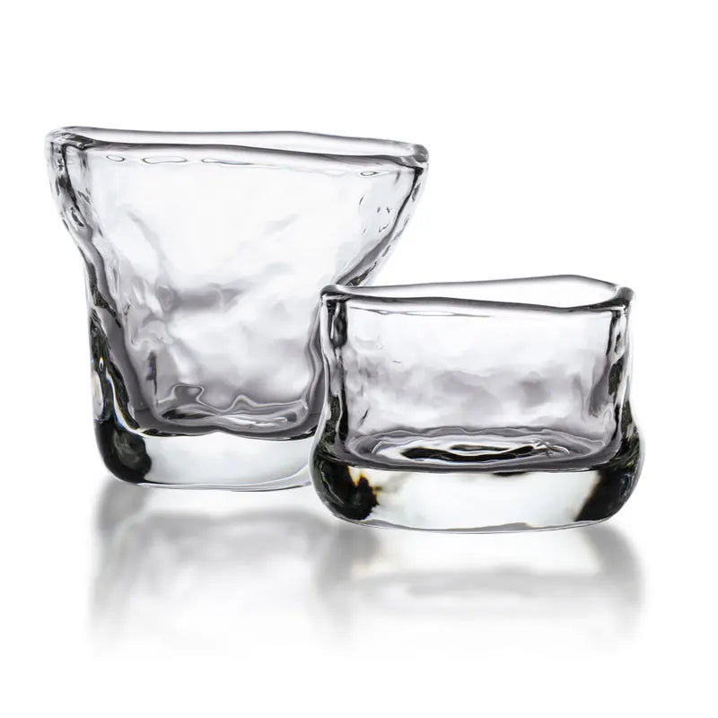 Japanese Whiskey Glass - Edo Style Handformed Crystal - Corletaria