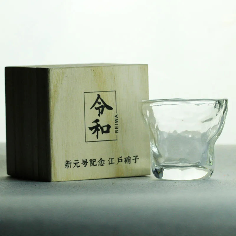 Japanese Whiskey Glass - Edo Style Handformed Crystal - Corletaria