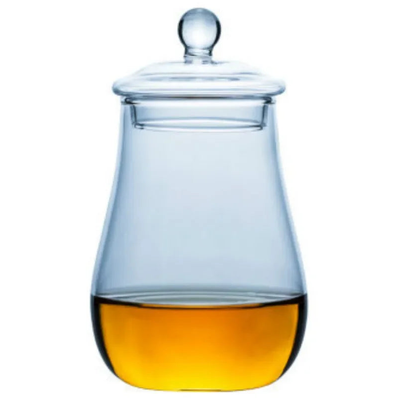 Whisky Tasting Glass with Lid - Lead-Free Crystal 100ml - Corletaria