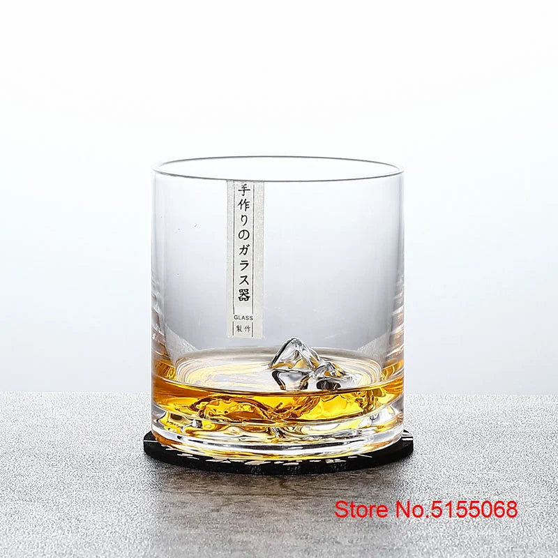 Mountain Whiskey Glass - Crystal Iceberg - Corletaria