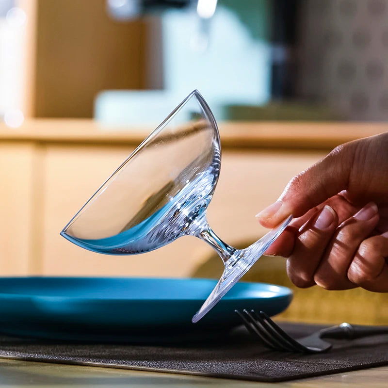 Japanese Style Cocktail Glass - Crystal Coupe - Corletaria