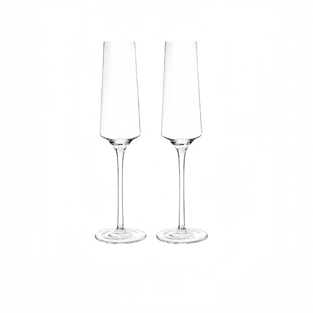 Personalized Wine Glass - Laser Engraved Thick Glass - Corletaria