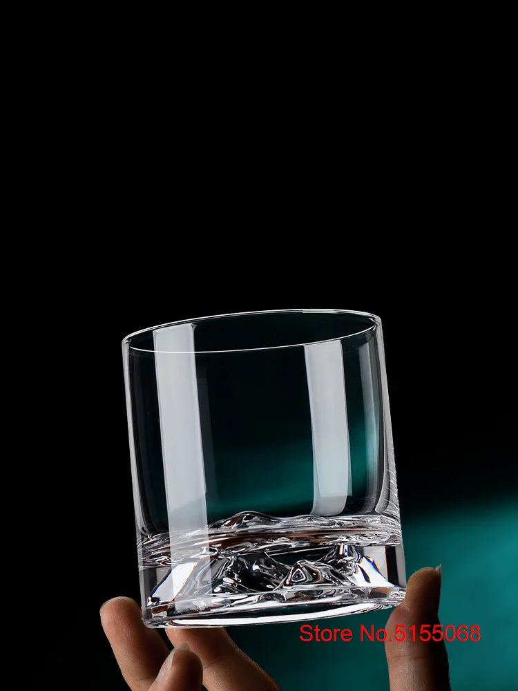 Iceberg Whiskey Tumbler - Lead-Free Crystal - Corletaria Glasses