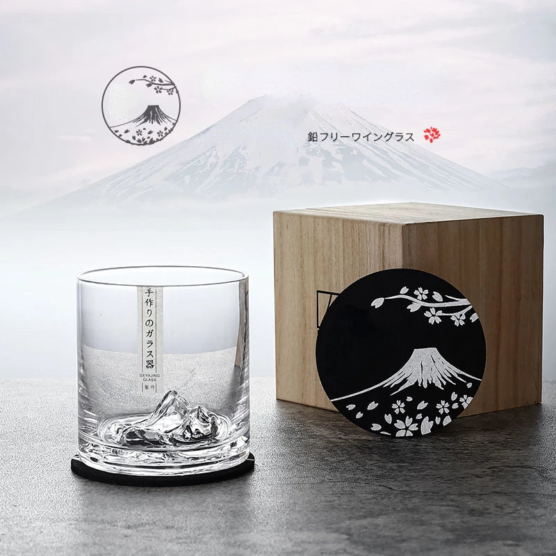 Mountain Whiskey Glass - Crystal Iceberg - Corletaria