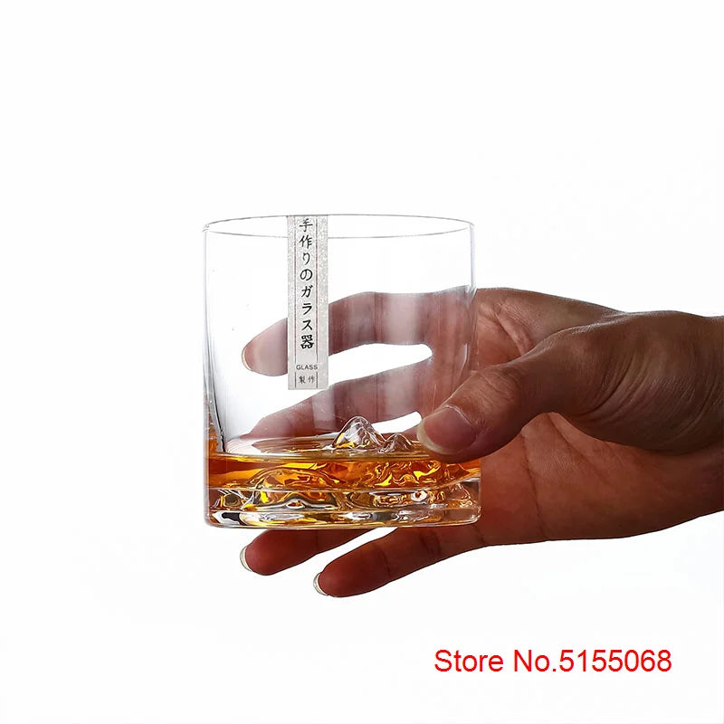 Mountain Whiskey Glass - Crystal Iceberg - Corletaria