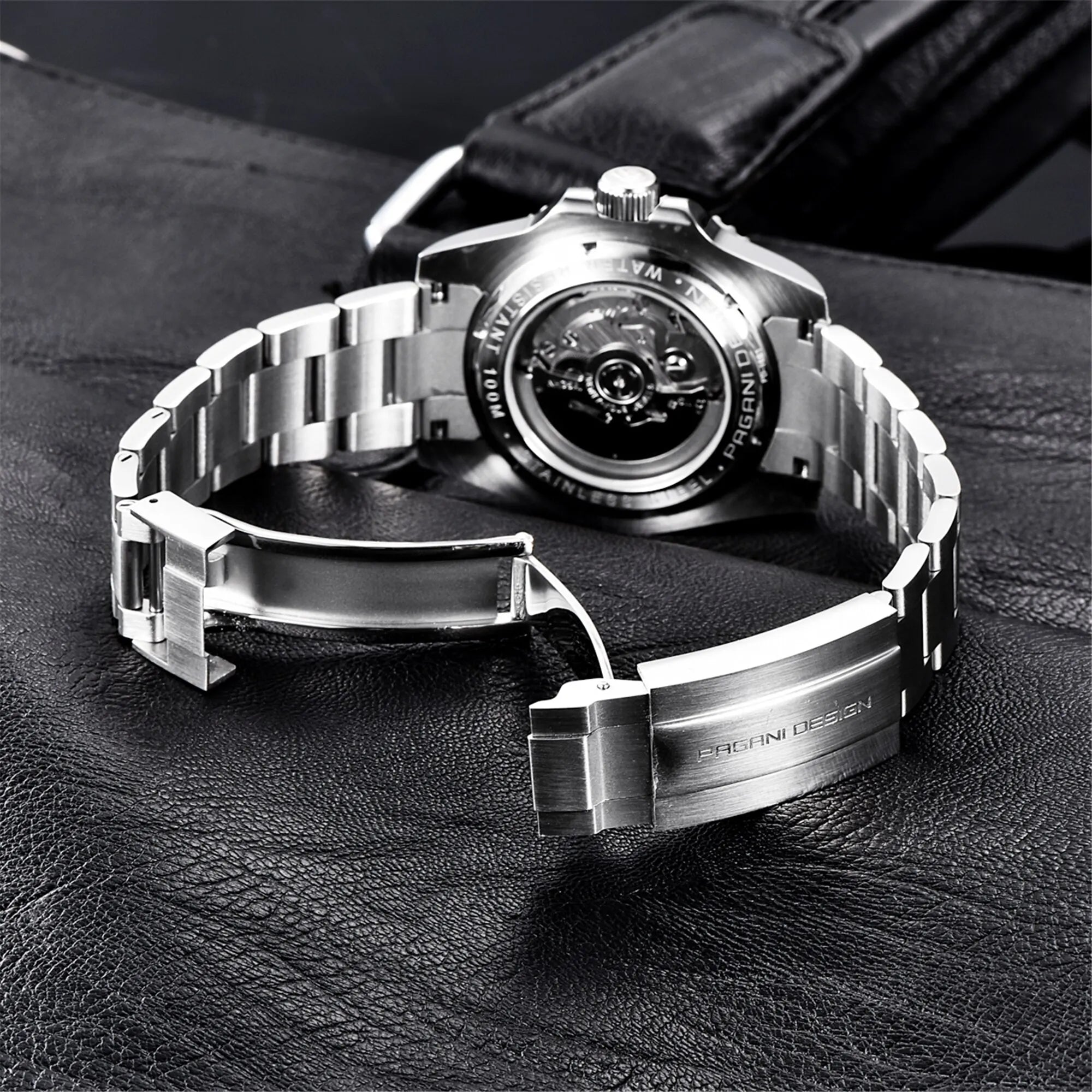 Automatic Diver Watch 40mm - Sapphire Glass, Steel - Corletaria