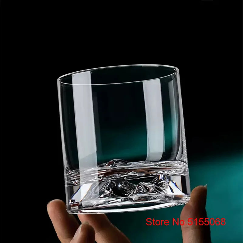 Mountain Whiskey Glass - Crystal Iceberg - Corletaria