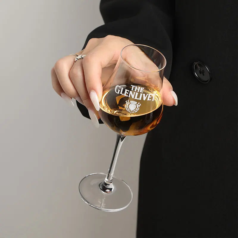 Whisky Tasting Glass – Lead-Free Crystal Tulip Snifter – Corletaria